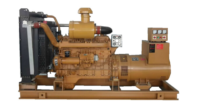 户县上柴250kw大型柴油二手发电机组